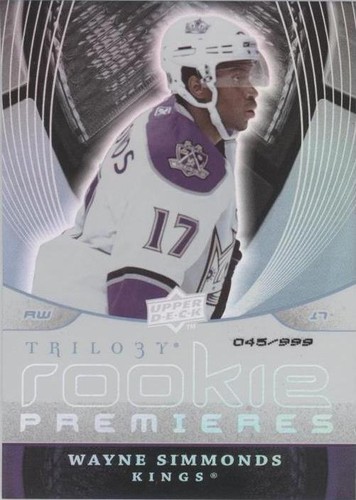 2008-09 Upper Deck Trilogy - Wayne Simmonds #132