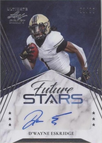 2021 Leaf Ultimate Draft D'Wayne Eskridge #FS-DWE