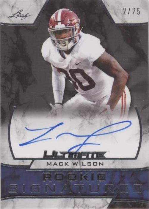 2019 Leaf Ultimate Mack Wilson #URS-MW2