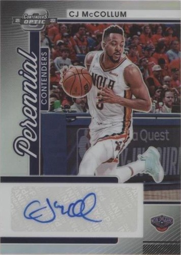 2021-22 Panini Contenders Optic - C.J. McCollum #PCA-CJM