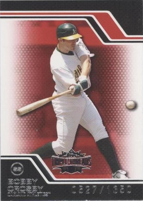 2008 Topps Triple Threads - Bobby Crosby #60