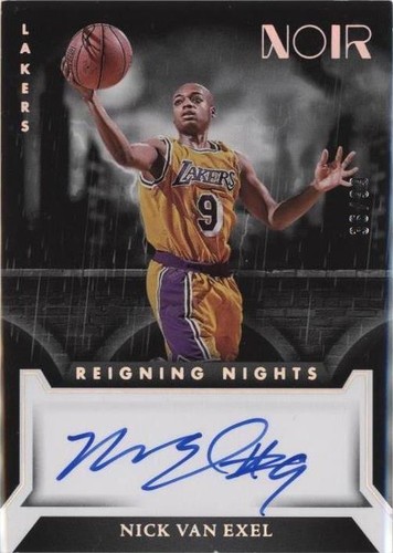 2022-23 Panini Noir - Nick Van Exel #RNS-NVE