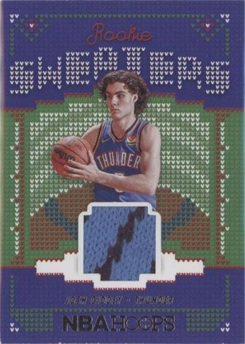 2021-22 Panini NBA Hoops - Josh Giddey #RSW-JG