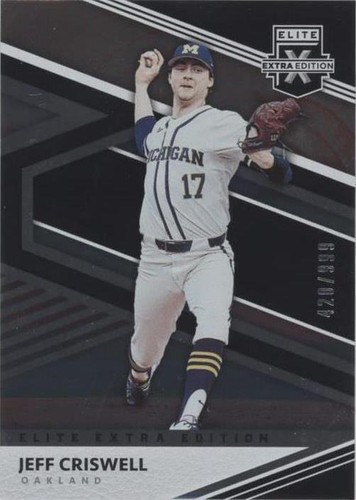 2020 Panini Elite Extra Edition - Jeff Criswell #58