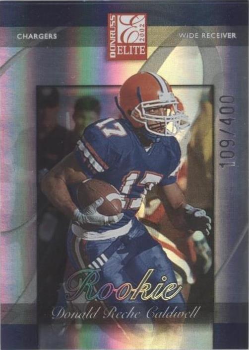 2002 Donruss Elite Reche Caldwell #152