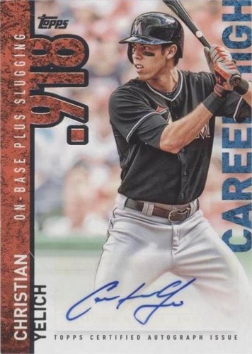 2015 Topps - Christian Yelich #CH-CY