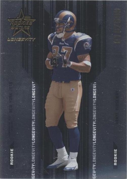 2005 Leaf Rookies & Stars Longevity Dante Ridgeway #217
