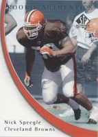 2005 SP Authentic Nick Speegle #179