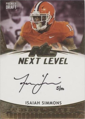 2020 Sage Hit Isaiah Simmons #NL-IS