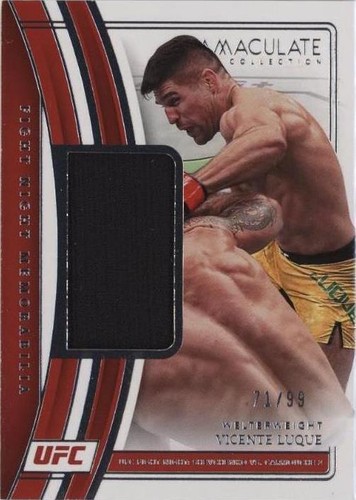 2023 Panini Immaculate Collection UFC - Vicente Luque #FN-VLQ