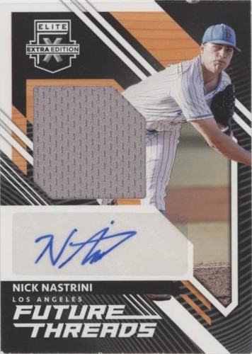 2021 Panini Elite Extra Edition - Nick Nastrini #FTS-NN