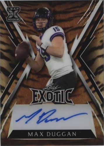 2023 Leaf Exotic Max Duggan #BA-MD1