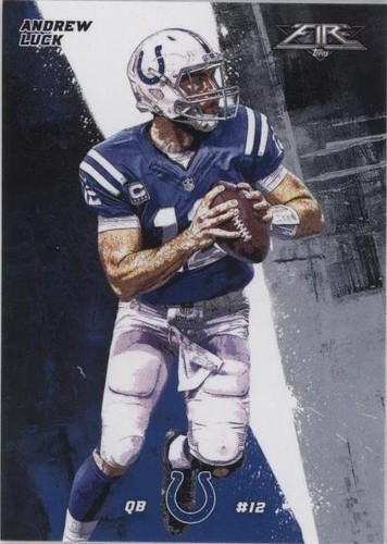 2015 Topps Fire Andrew Luck #34