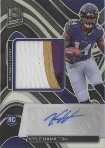 2022 Panini Spectra Kyle Hamilton #208