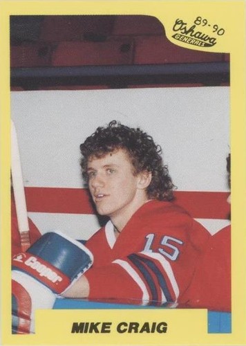 1989-90 7th Inning Sketch OHL - Mike Craig #9