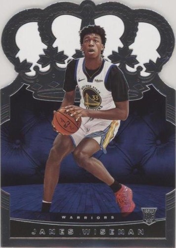 2020 Crown e ステフィンカリー Asia Red PSA9 2020-21 Crown Royale Asia Red Die-Cut James Wiseman RC