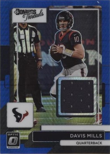 2022 Panini Donruss Optic Davis Mills #DT-DM
