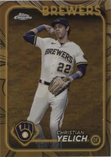 2024 Topps Gilded Collection - Christian Yelich #114