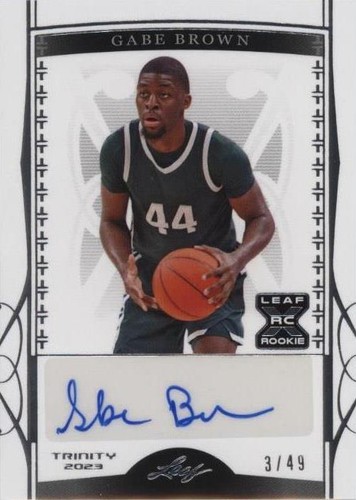 2022-23 Leaf Trinity - Gabe Brown #BA-GB1