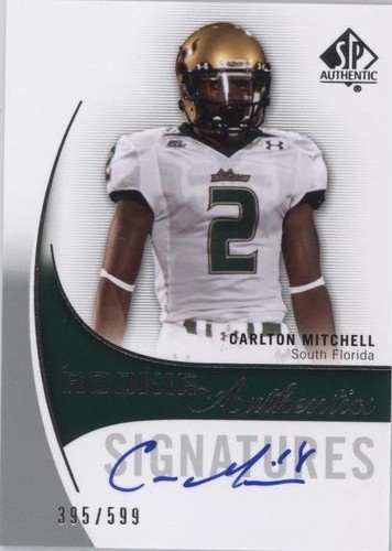 2010 SP Authentic Carlton Mitchell #176