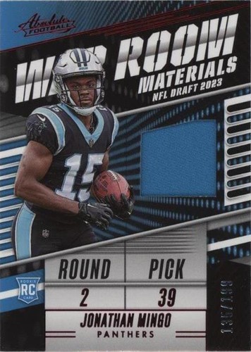 ミンゴページ 2023 Panini Select Suite Level Blue Prizm /99 Jonathan Mingo