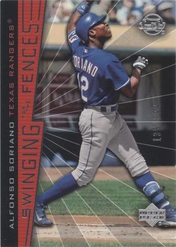 2004 Upper Deck Sweet Spot - Alfonso Soriano #174