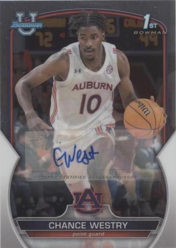 Chance Westry Trading Cards