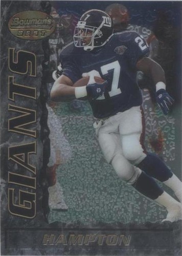 1995 Bowman's Best Rodney Hampton #51