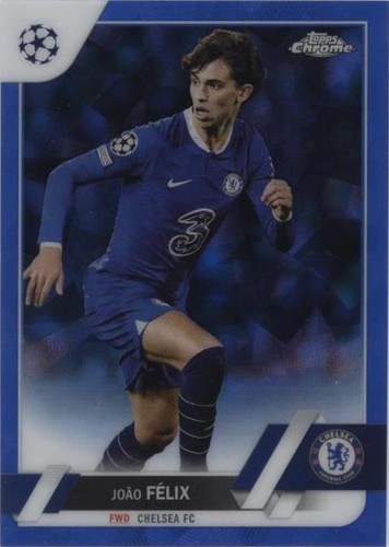 2022-23 Topps Chrome Sapphire Edition UEFA Club Competitions João Félix #70