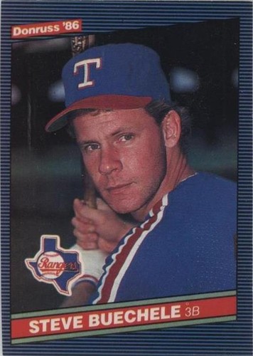 1986 Donruss - Steve Buechele #544