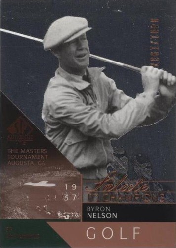 2003 SP Authentic - Byron Nelson #73