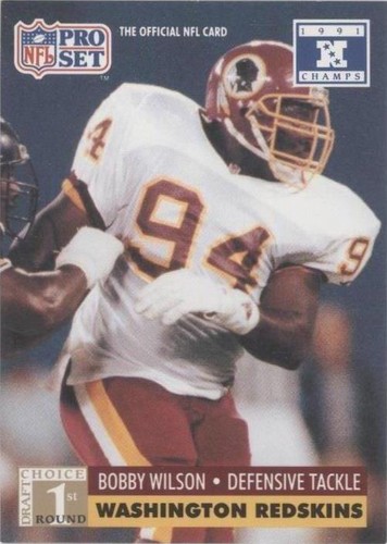 1992 Pro Set NFL Experience Bobby Wilson #746