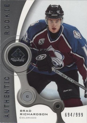 2005-06 SP Game Used Edition - Brad Richardson #202