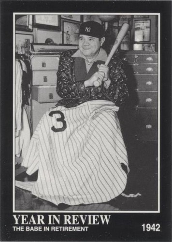 1992 Megacards The Babe Ruth Collection - Babe Ruth #29