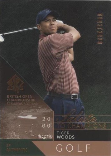 2003 SP Authentic - Tiger Woods #96