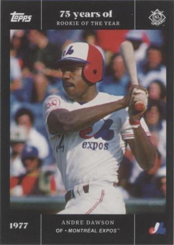 2022 Topps MLB Rookie of the Year 75th Anniversary - Andre Dawson #20