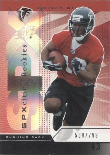 2004 SPx Quincy Wilson #168