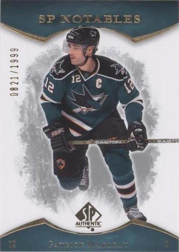 2007-08 SP Authentic - Patrick Marleau #110