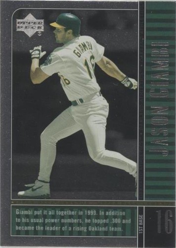2000 Upper Deck Legends - Jason Giambi #8