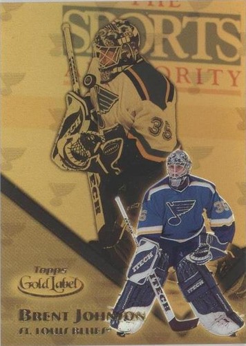 2000-01 Topps Gold Label - Brent Johnson #88