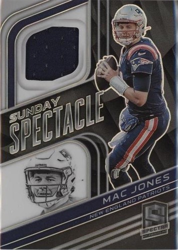 2022 Panini Spectra Mac Jones #SS-MJO