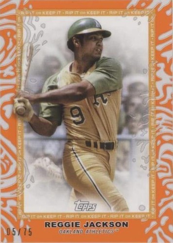2022 Topps Rip - Reggie Jackson #9