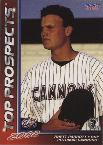 2002 Choice Carolina League Top Prospects - Rhett Parrott #19