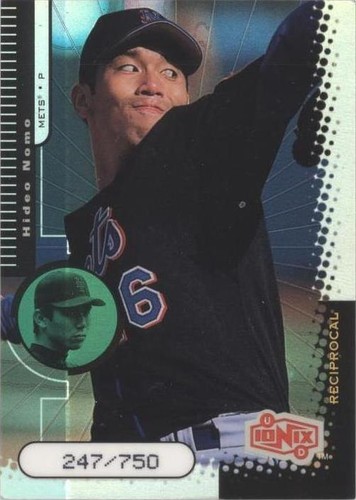 1999 Upper Deck Ionix - Hideo Nomo #R40