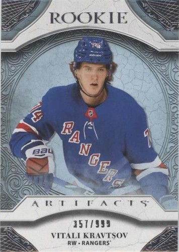 2020-21 Upper Deck Artifacts - Vitali Kravtsov #RED218