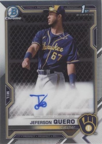 2021 Bowman Chrome - Jeferson Quero #CPA-JQ