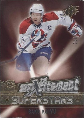 2005-06 SPx - Saku Koivu #XS-SK