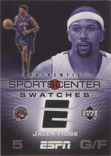 2005-06 Upper Deck ESPN - Jalen Rose #SCS-JR