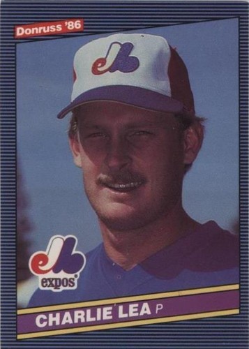 1986 Donruss - Charlie Lea #376