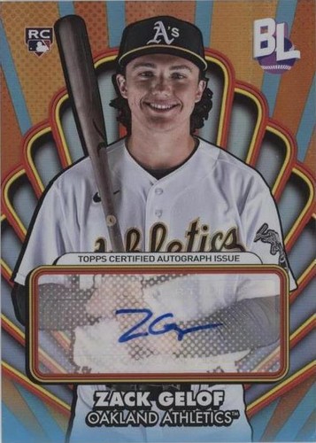 2024 Topps Big League - Zack Gelof #OAA-ZG